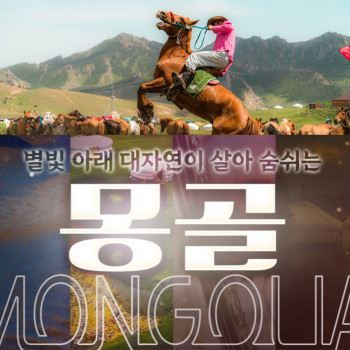 [부산출발] 별빛아래 대자연이 살아 숨쉬는 몽골 3박5일, 4박 6일