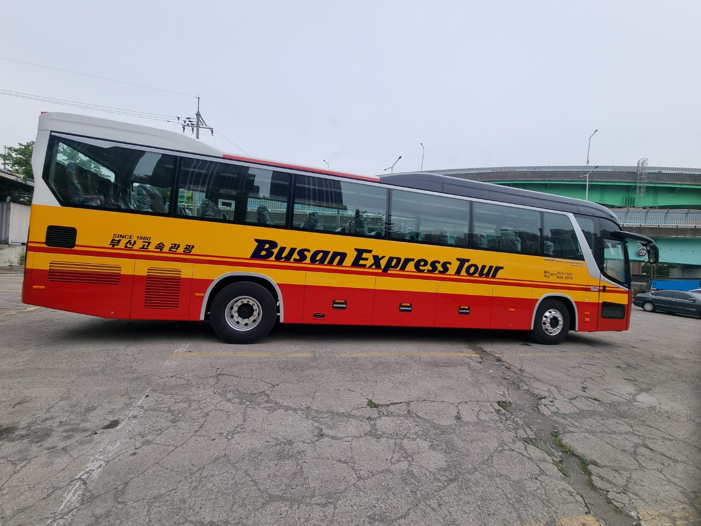 [부산, 경남출발] 결혼식, 관광서, 기업체 관광버스 대절 최신형 버스 44인승